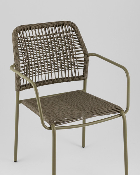 Изображение товара Стул садовый Stool Group Solaia AD632068 (зеленый)