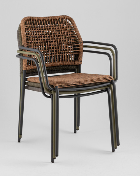 Изображение товара Стул садовый Stool Group Solaia AD632068 (белый)