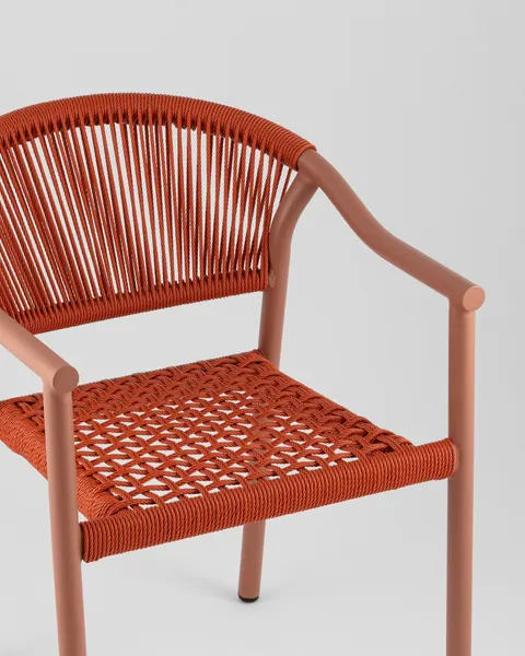 Изображение товара Кресло садовое Stool Group Syna AD642156-2 (красный)