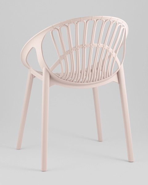 Изображение товара Стул пластиковый Stool Group Takeo SL-7094 (нежно-розовый)