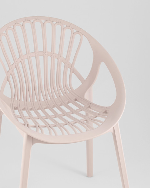 Изображение товара Стул пластиковый Stool Group Takeo SL-7094 (нежно-розовый)