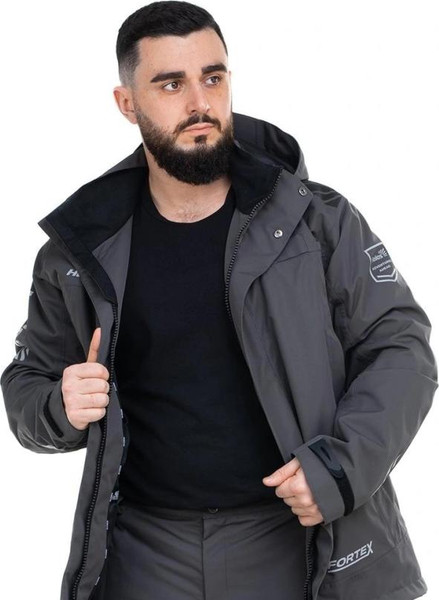 Изображение товара Костюм для охоты и рыбалки Helios Berg Pro 15/15К / T-KBP-2XL-54/182-GR (р.2XL, графит)