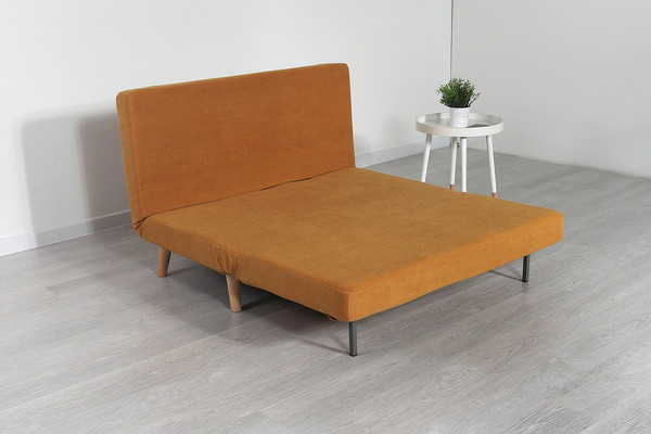 Изображение товара Диван DiArt Элли 1000 (велюр Otto Yellow/Магия 86/ножки светлые)