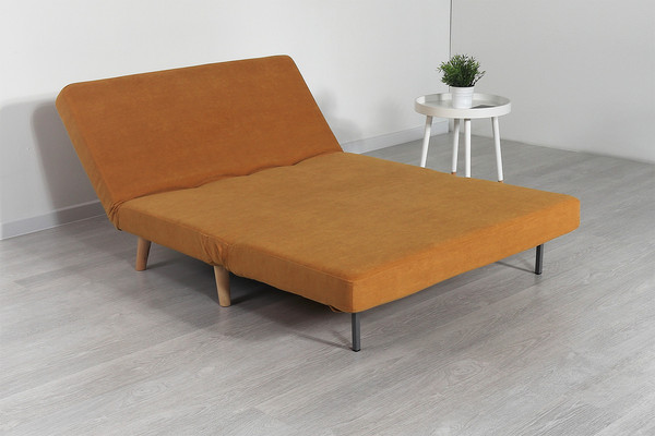 Изображение товара Диван DiArt Элли 1000 (велюр Otto Yellow/Магия 86/ножки светлые)