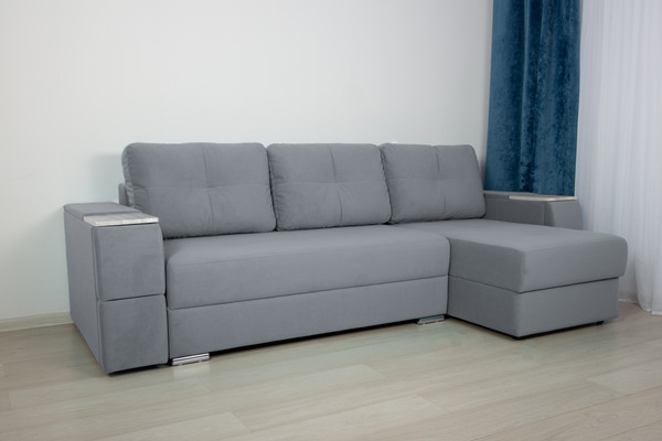 Изображение товара Диван угловой DiArt Бруклин Г-правый (велюр Магия 53/крафт)