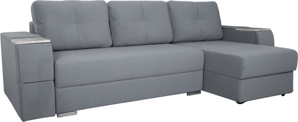 Изображение товара Диван угловой DiArt Бруклин Г-правый (велюр Магия 53/крафт)