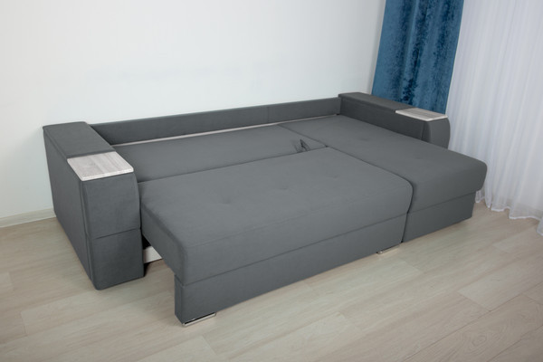 Изображение товара Диван угловой DiArt Бруклин Г-правый (велюр Магия 57/крафт)