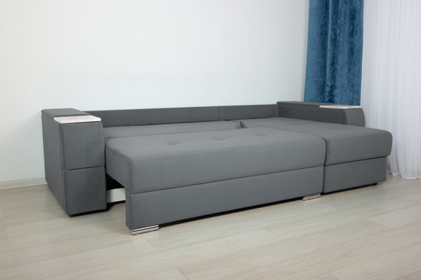 Изображение товара Диван угловой DiArt Бруклин Г-правый (велюр Магия 57/крафт)