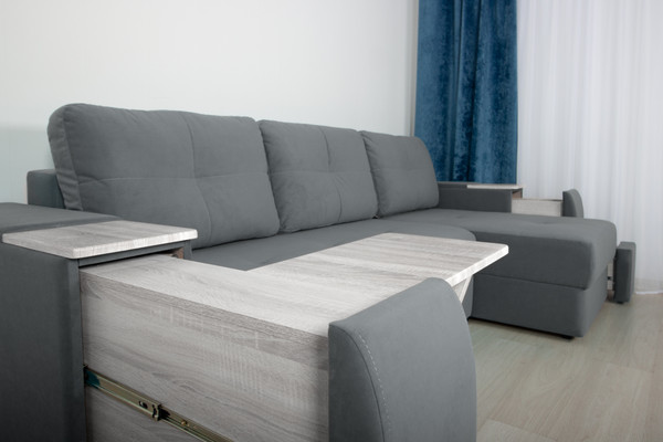 Изображение товара Диван угловой DiArt Бруклин Г-правый (велюр Магия 88/крафт)