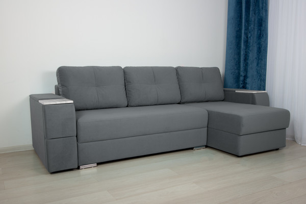 Изображение товара Диван угловой DiArt Бруклин Г-правый (велюр Магия 88/крафт)