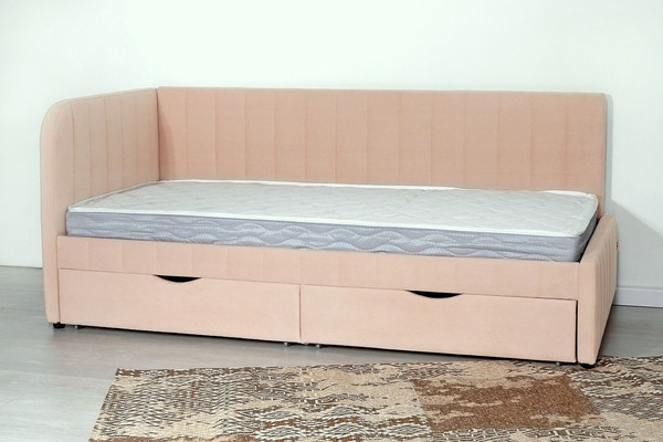 Изображение товара Кровать-тахта DiArt София левая (велюр Магия 3)