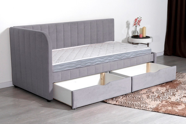 Изображение товара Кровать-тахта DiArt София левая (велюр Магия 53)