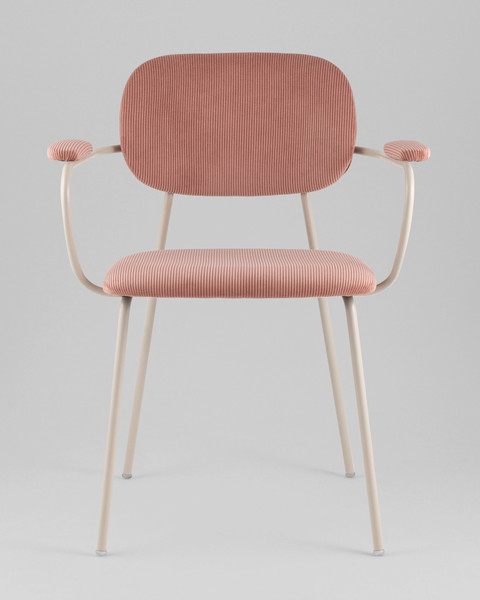 Изображение товара Стул Stool Group Кэрол FDC9124 OTE-MOD200 F400 (пыльно-розовый/серый)