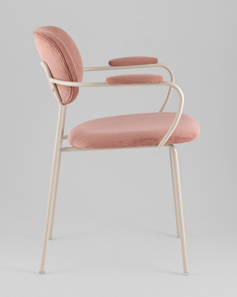 Изображение товара Стул Stool Group Кэрол FDC9124 OTE-MOD200 F400 (пыльно-розовый/серый)