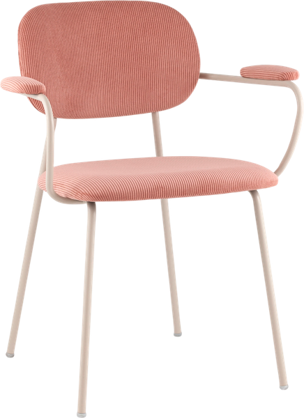 Изображение товара Стул Stool Group Кэрол FDC9124 OTE-MOD200 F400 (пыльно-розовый/серый)