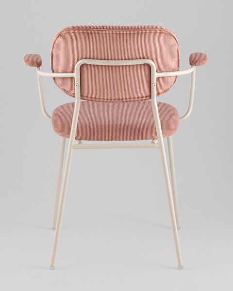 Изображение товара Стул Stool Group Кэрол FDC9124 OTE-MOD200 F400 (пыльно-розовый/серый)
