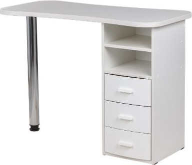 Изображение товара Стол для маникюра Элеганс Марион-3 (белый)