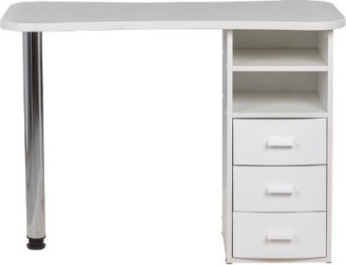 Изображение товара Стол для маникюра Элеганс Марион-3 (белый)