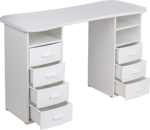 Изображение товара Стол для маникюра Элеганс Элвуд (белый)