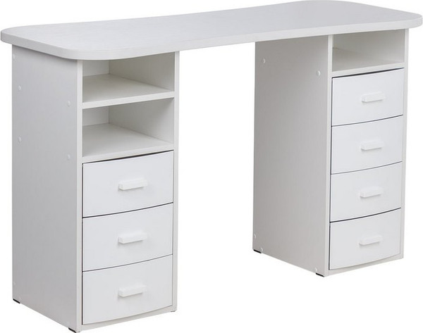 Изображение товара Стол для маникюра Элеганс Элвуд (белый)