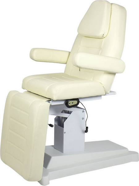 Изображение товара Косметологическое кресло Элеганс Альфа-06 (белый/бежевый)