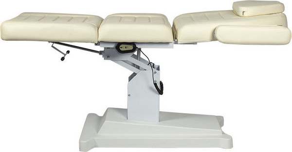 Изображение товара Косметологическое кресло Элеганс Альфа-06 (белый/бежевый)