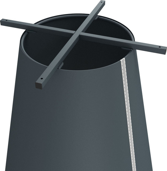 Изображение товара Подстолье Sheffilton SHT-TU89 (антрацит/серый металл/кожзам)