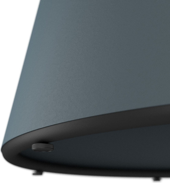 Изображение товара Подстолье Sheffilton SHT-TU89 (антрацит/серый металл/кожзам)