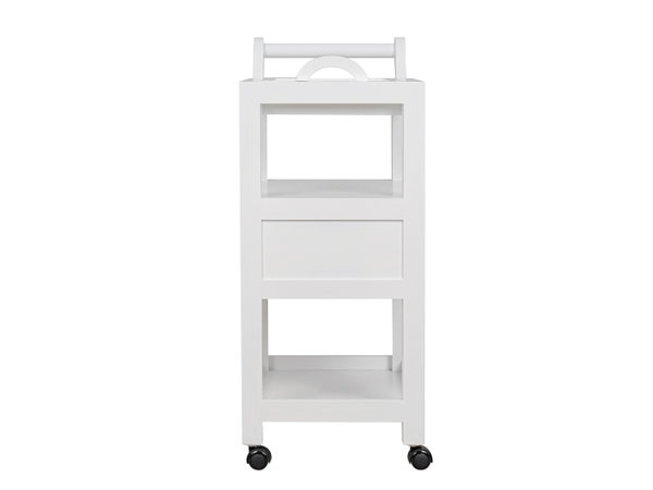 Изображение товара Тележка косметологическая Элеганс МД-802 (черный/белый)