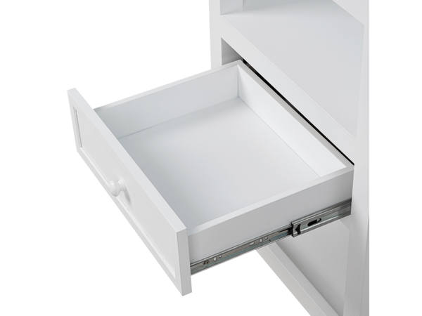 Изображение товара Тележка косметологическая Элеганс МД-802 (черный/белый)