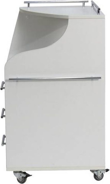 Изображение товара Тележка косметологическая Элеганс Спейс с УФ блоком (белый)