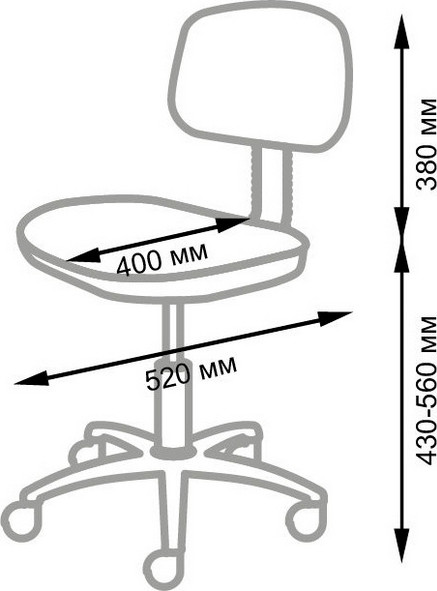 Изображение товара Стул мастера Элеганс Сеньор (хром)