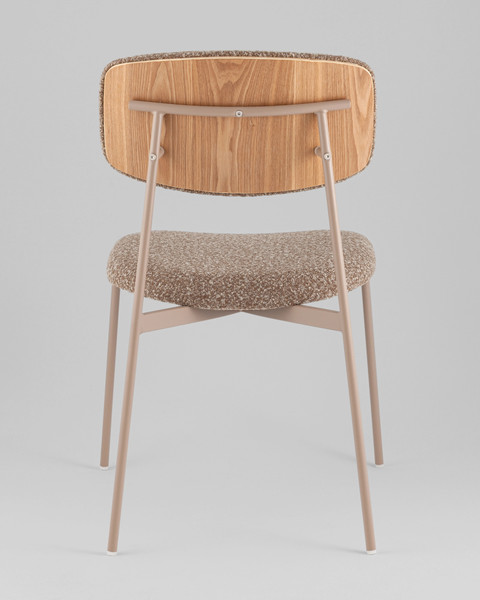 Изображение товара Стул Stool Group Doe FDC7385 OTE-CL-421 F13 (коричневый/бежевые)