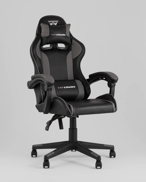 Изображение товара Кресло геймерское TopChairs Shadow GF-8079 (черно-серый)