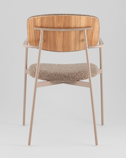 Изображение товара Стул Stool Group Doe FDC7387 OTE-CL-421 F13 (коричневый/бежевый)