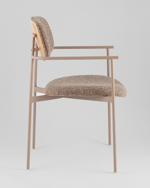 Изображение товара Стул Stool Group Doe FDC7387 OTE-CL-421 F13 (коричневый/бежевый)