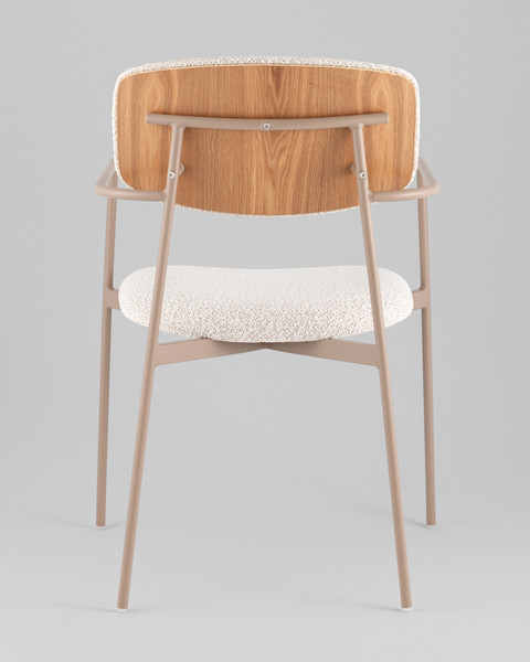 Изображение товара Стул Stool Group Doe FDC7387 OTE-CL-113 F13 (светло-бежевый/бежевый)