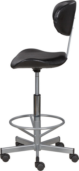 Изображение товара Стул мастера Элеганс Кейси высокий газ-лифт (хром/серебристый)