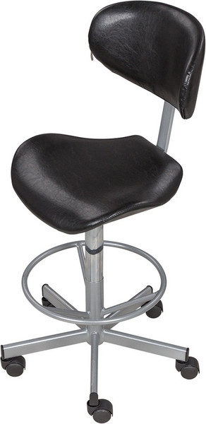 Изображение товара Стул мастера Элеганс Кейси высокий газ-лифт (хром/серебристый)