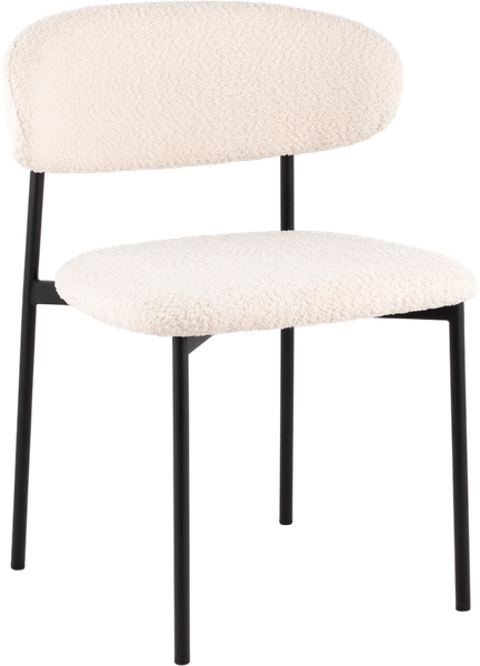 Изображение товара Стул Stool Group Sevyn 9102 UF998-1 (букле молочный)