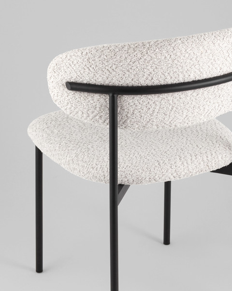 Изображение товара Стул Stool Group Sevyn 9102 UF998-14 (букле светло-серый)