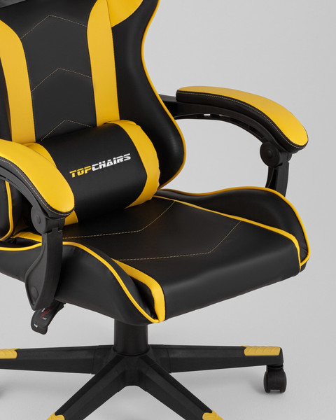 Изображение товара Кресло геймерское TopChairs Shadow GF-8079 (черно-желтый)