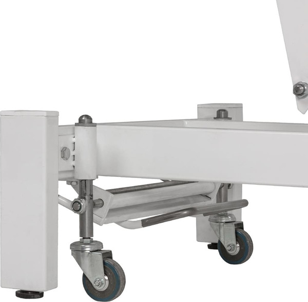 Изображение товара Массажный стол Элеганс МД - 837 (белый №89/189, с добавлением колесной базы)