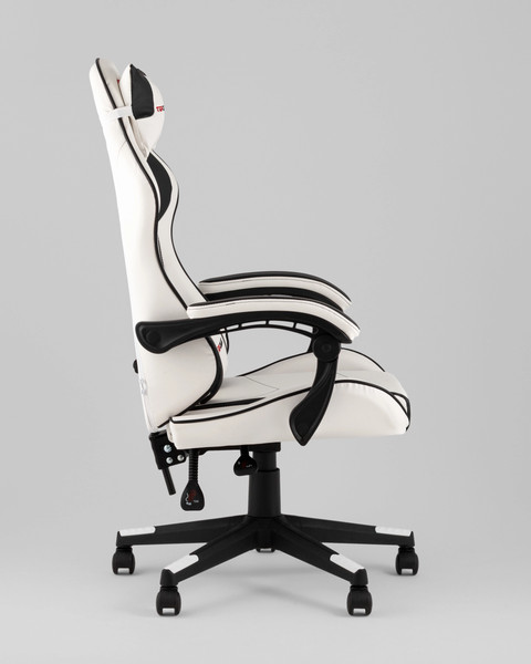 Изображение товара Кресло геймерское TopChairs Shadow GF-8079 (бело-черный)