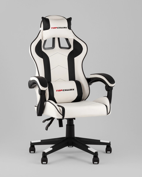 Изображение товара Кресло геймерское TopChairs Shadow GF-8079 (бело-черный)