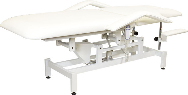 Изображение товара Массажный стол Элеганс МД - 850 (белый №89/189, с добавлением колесной базы)