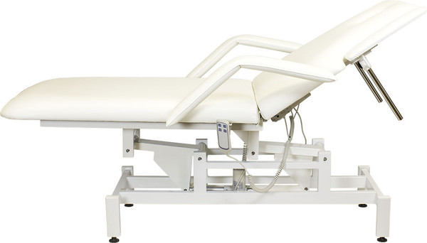 Изображение товара Массажный стол Элеганс МД - 850 (белый №89/189, с добавлением колесной базы)