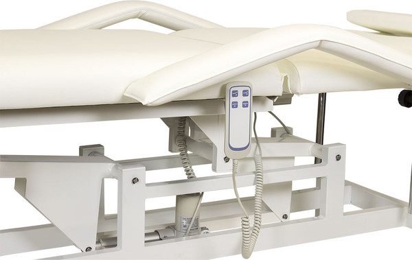 Изображение товара Массажный стол Элеганс МД - 850 (белый №89/189, с добавлением колесной базы)