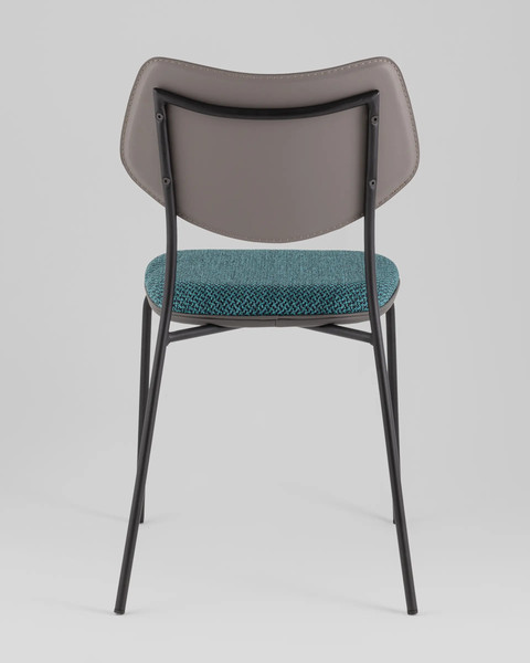 Изображение товара Стул Stool Group Casey B2171 K-17+M8532 MAB1-10 (темно-бирюзовый/серый)
