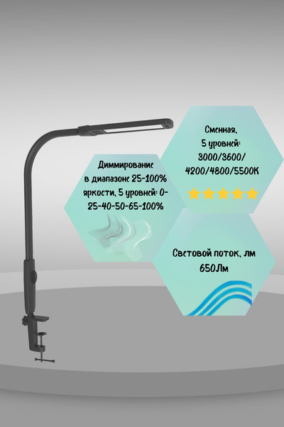 Изображение товара Настольная лампа ArtStyle TL-468B (черный)